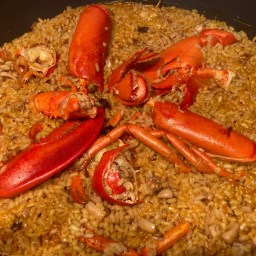 ARROZ CALDOSO CON BOGAVANTE