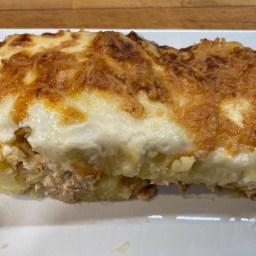 PASTEL DE PATATA Y ATUN
