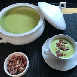 CREMA DE CALABACIN EN CAZUELA Y CON THERMMOMIX